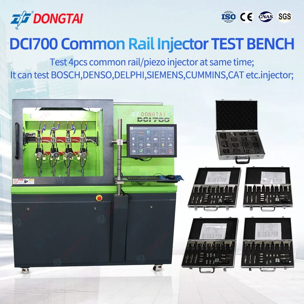 علامة إختبار حاقن الحاجز المشترك DSC700 Bench Diesel Injection Test Bench