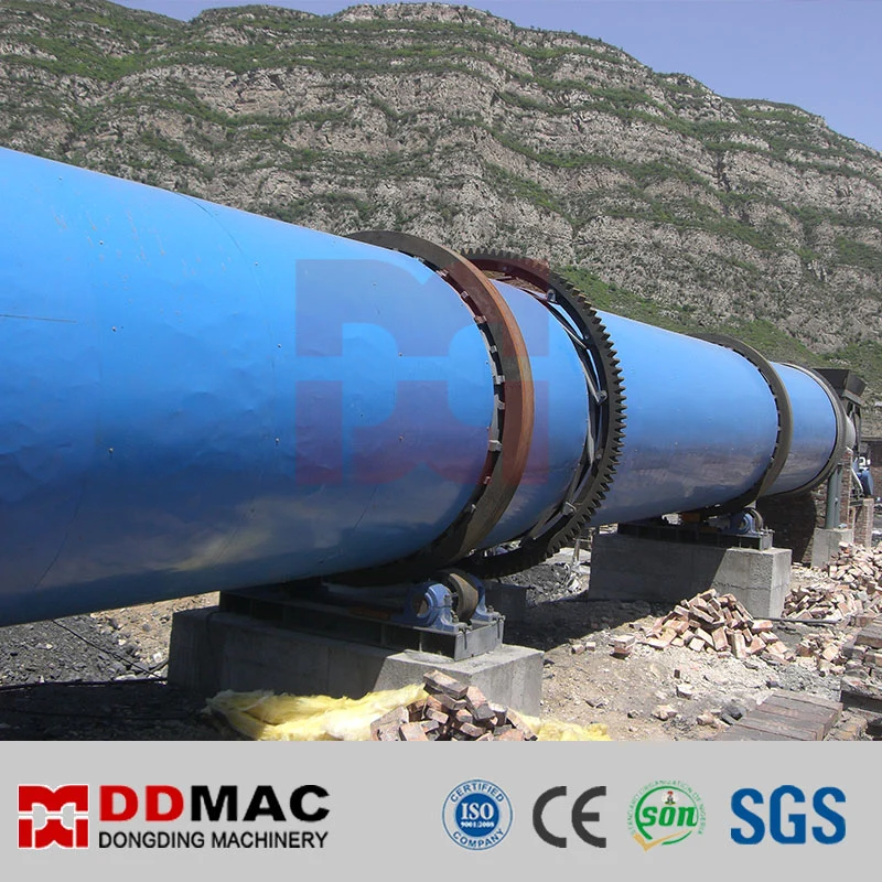 Mining Industry Single Drum Silica Sand, Coal, Slurry, Clay Rotary Dryer