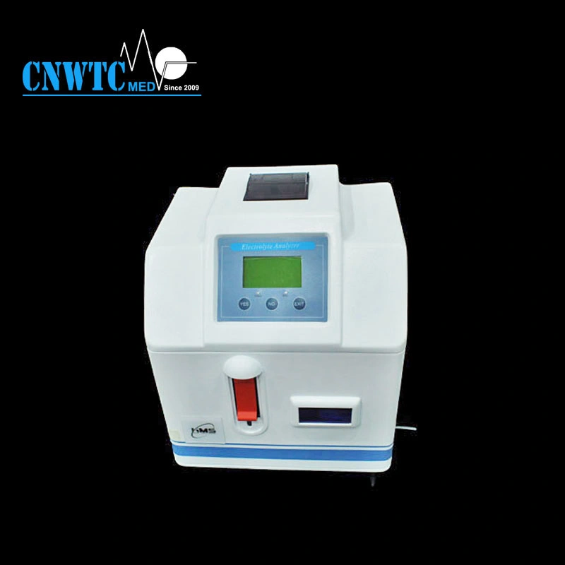 Equipamentos de diagnóstico médico ISE tecla Semi-Auto Eletrólito Analisador de teste a máquina