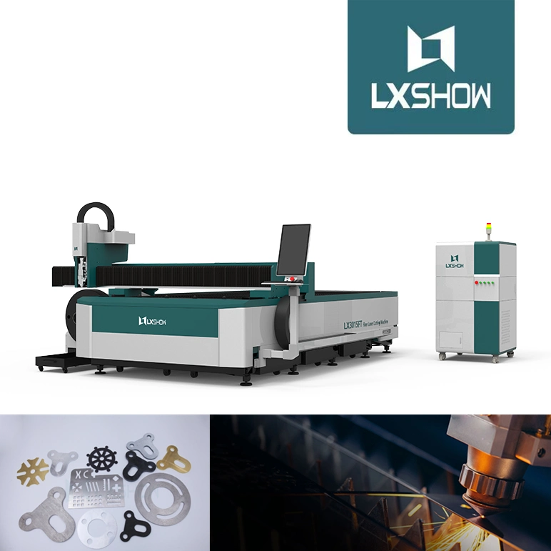 2021 Lxshow Fabricante 1000W 2000W 3000W 4000W Corte láser de metal Máquina en venta en Pakistán/Precision Fiber Laser Cutter