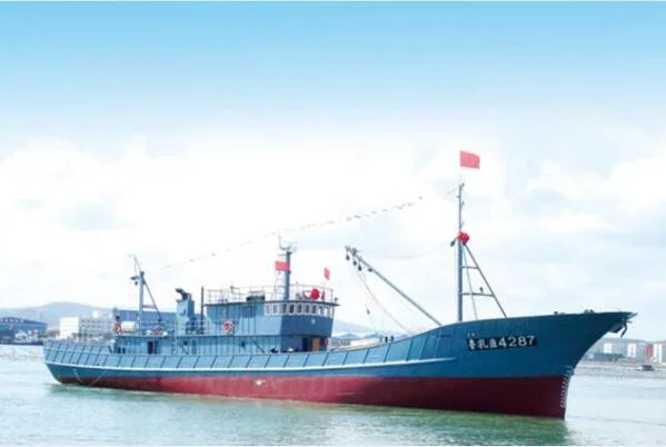 140FT/43m Steel Deep Sea Stern Trawler Fishing Ship with Freezer