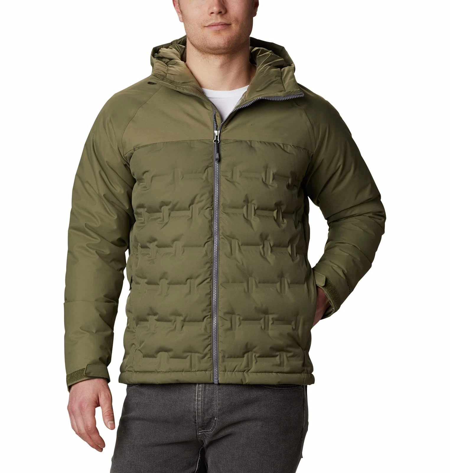 Asiapo China Factory Chaqueta de plumón suave activa elástica duradera para hombre