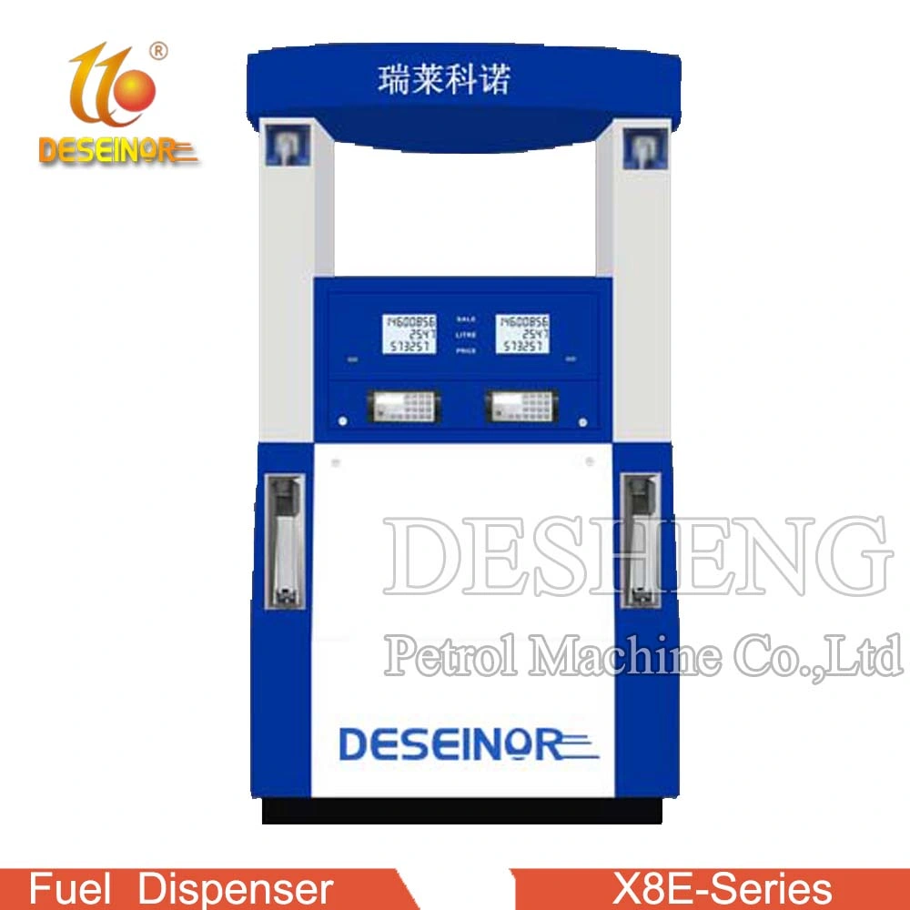 Luxurious Fuel Dispenser Double Nozzle Deseinor