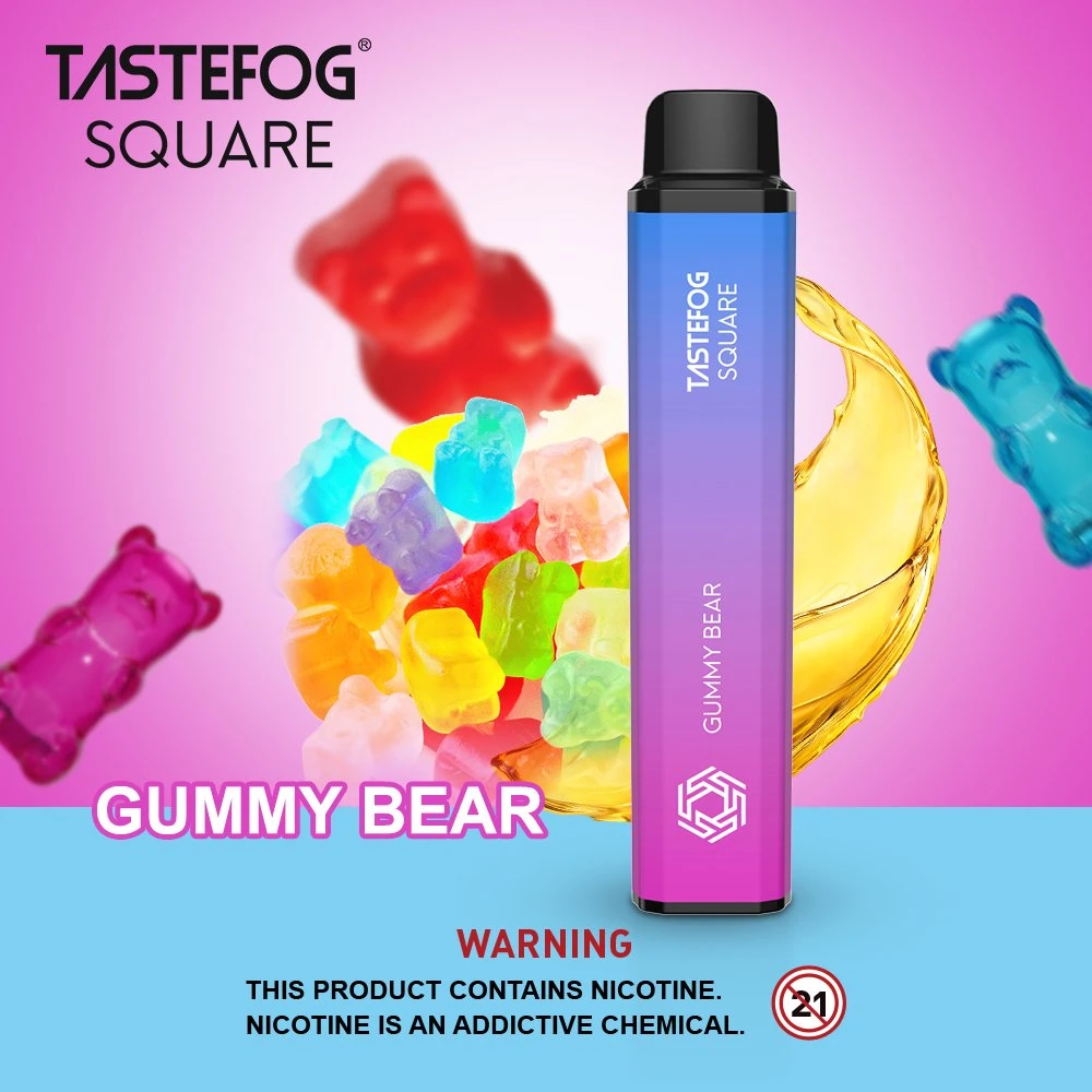 Tastefog Square Elf Vape رخيص 300puffs القردة القردة القردة القردة التي يمكن التخلص منها