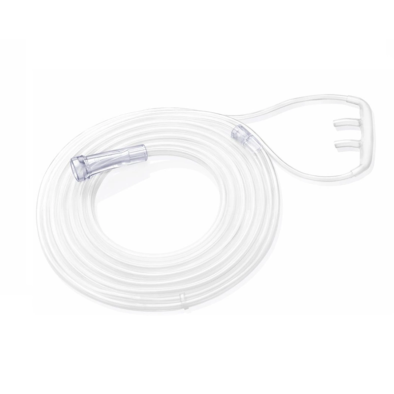 PVC O2/CO2 Infant and Adult Nasal Cannula Oxygen Catheter Set Source Supply