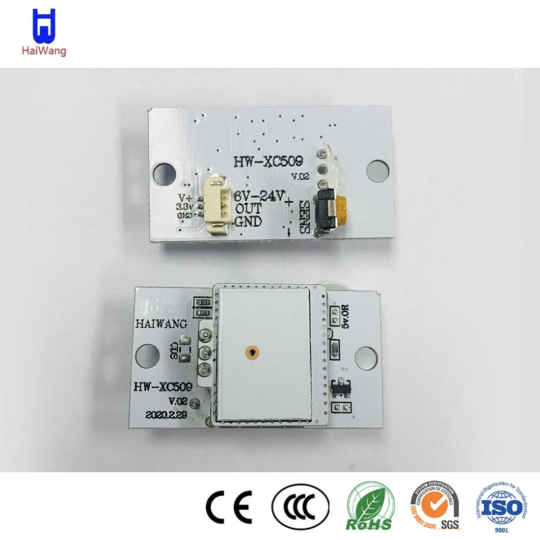 Haiwang Hw-Xc509 Sensor de Microondas Zigbee China fabricantes precio barato 6-24 V entrada Dual-Plate horno de inducción para el módulo de electrodomésticos inteligentes