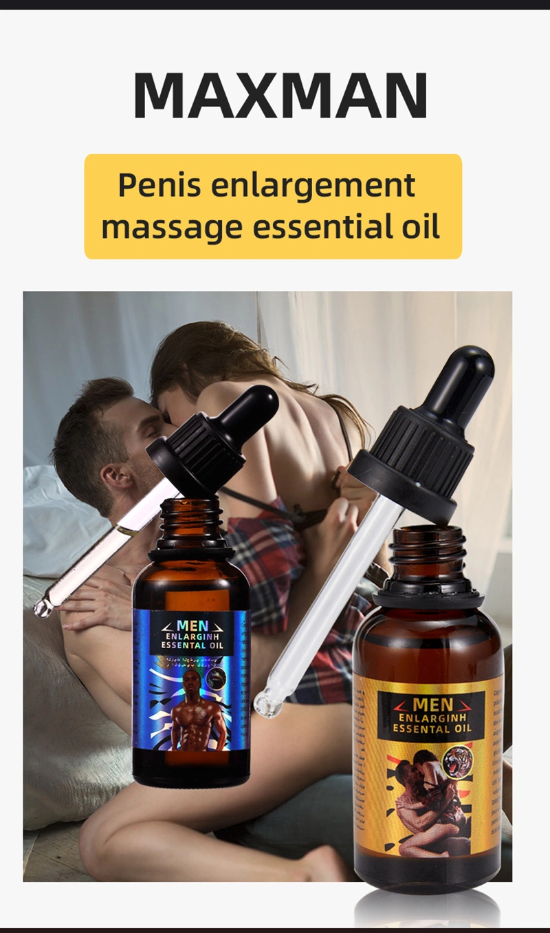 Max Man 30ml Penis Enlargement Massage Essential Oil for Men to Enlarge Your Penis