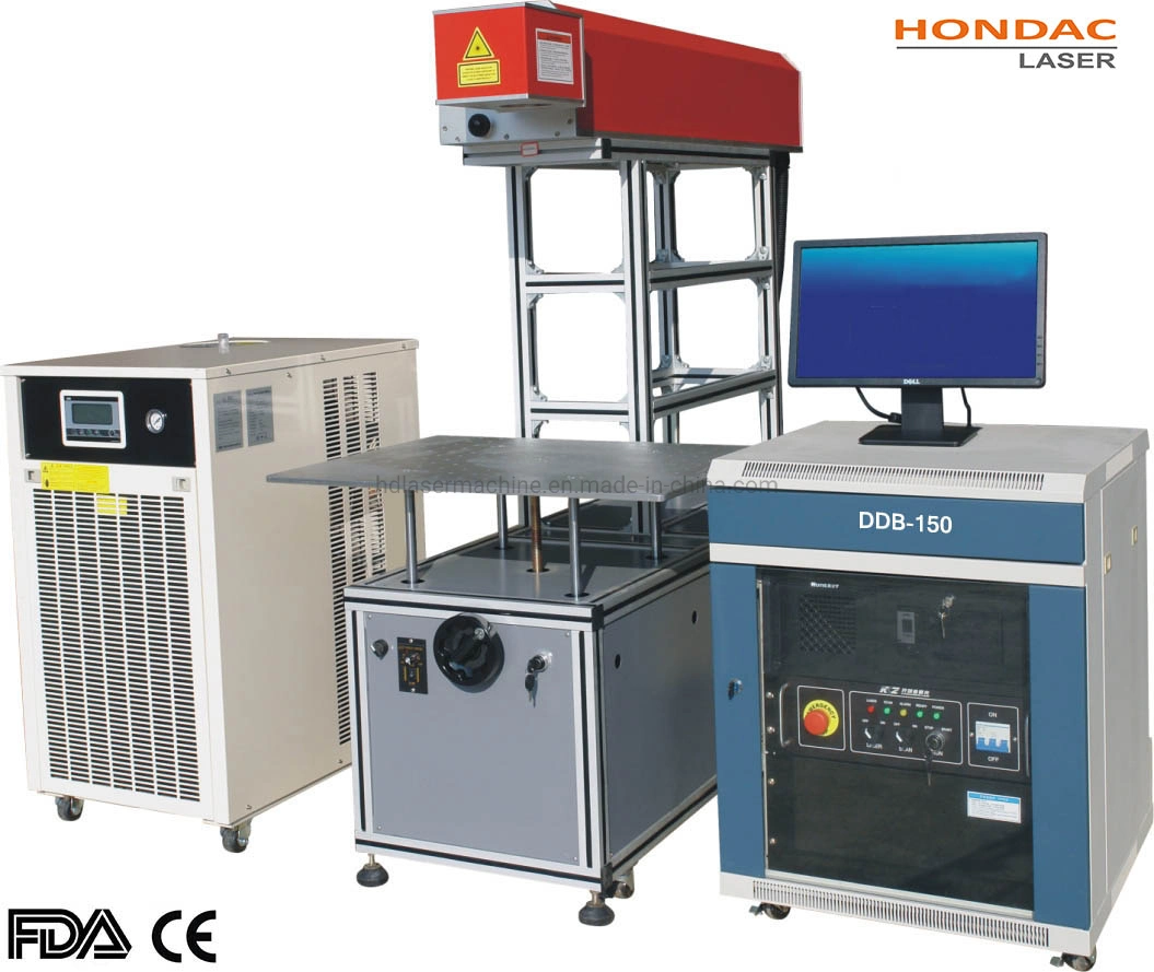 Big Working Area 600X600 Dynamic 3D Scan Head Laser Marking Machine 100W