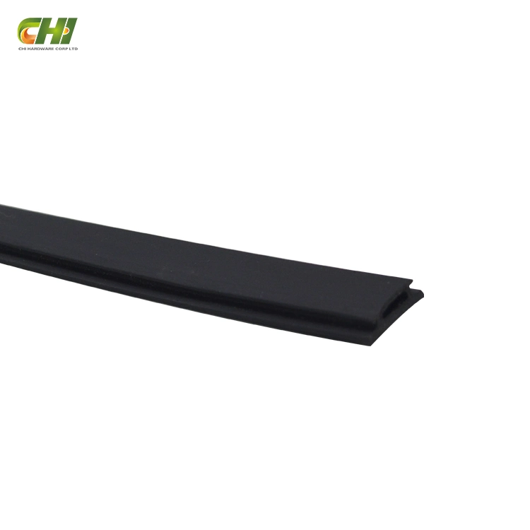 40mm 16&prime; Garage Door Water Black EPDM Rubber Seal 6 Inch XL Threshold Floor Weather Seal for Garage Doors