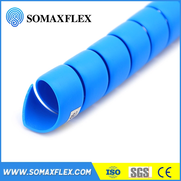 Factory Export Flexible PP Plastic Hydraulic Hose Sleeve/ Cable Protector