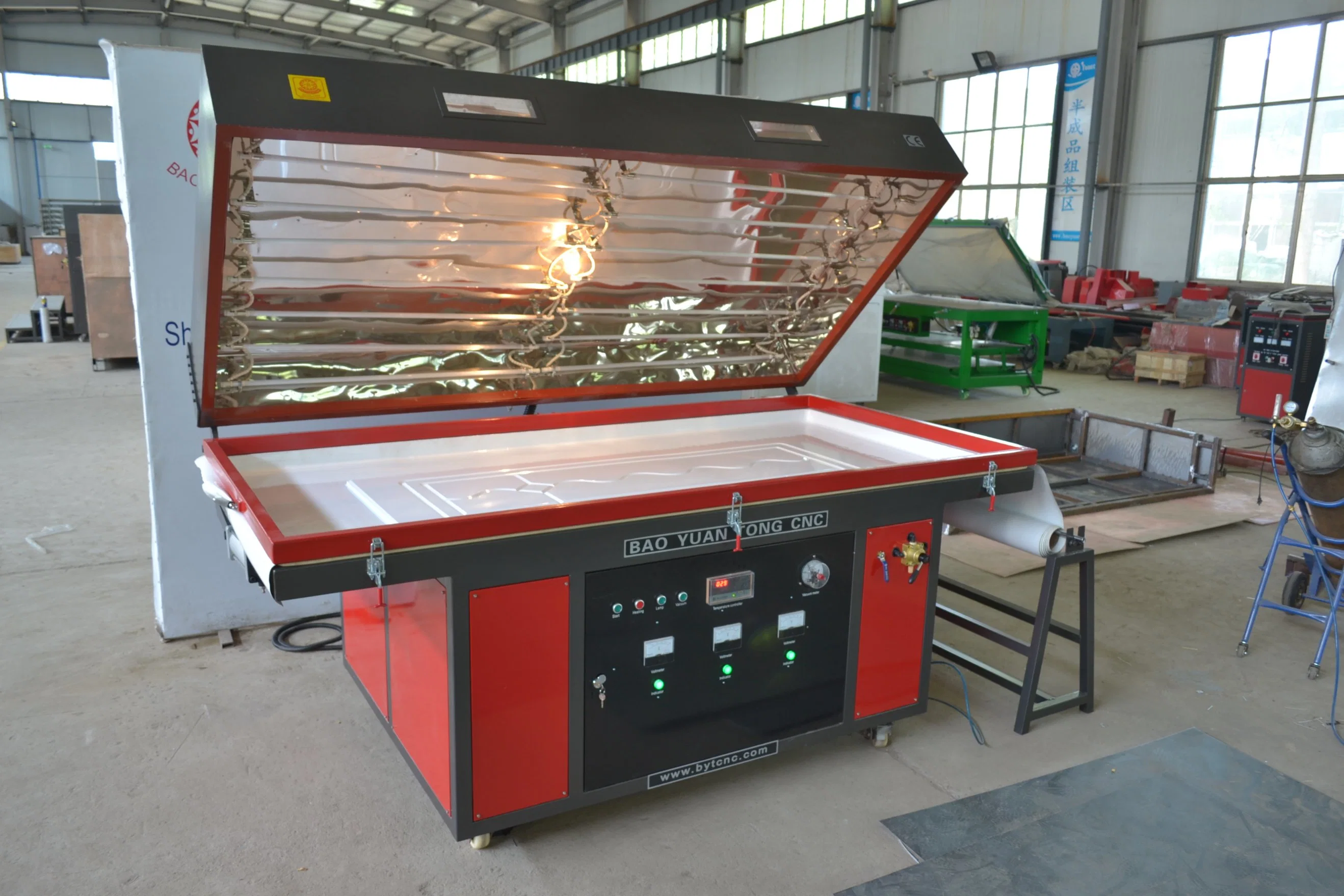 Automatic PVC Vacuum Press Membrane Wood Laminating Machine for Door Cabinet Kitchen Making Membrane Hot Press Machine