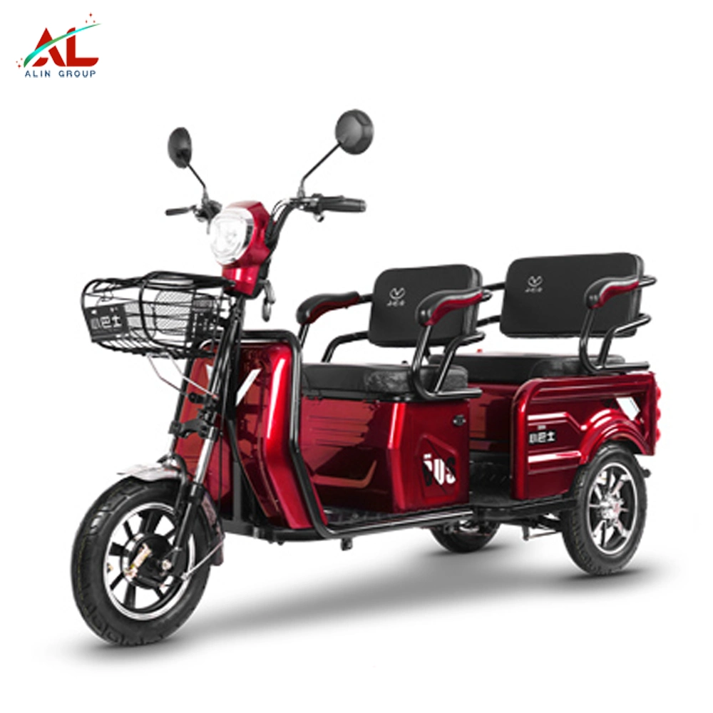 Al-A9 500W Differiential Motor 3 Wheel Trike CE for Adult Passenger and Cargo Carrier