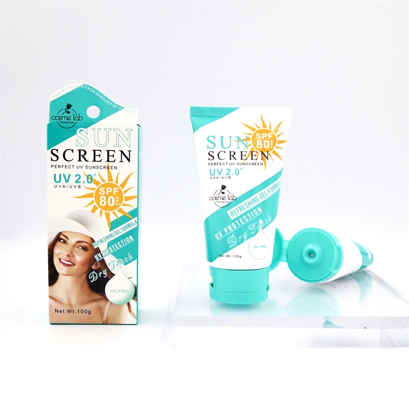 OEM ODM SPF 70 Sonnenschutz Sonnenschutz-Bildschirm Isolation UV Whitening Sun Block Creme Moisturizer Bio Sonnencreme