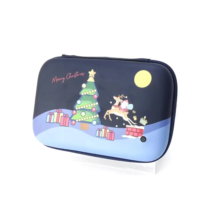 Wholesale/Supplier Large Capacity Students School Pencil Case EVA Pencil Case Bag Christmas Stationery Gift for Kids