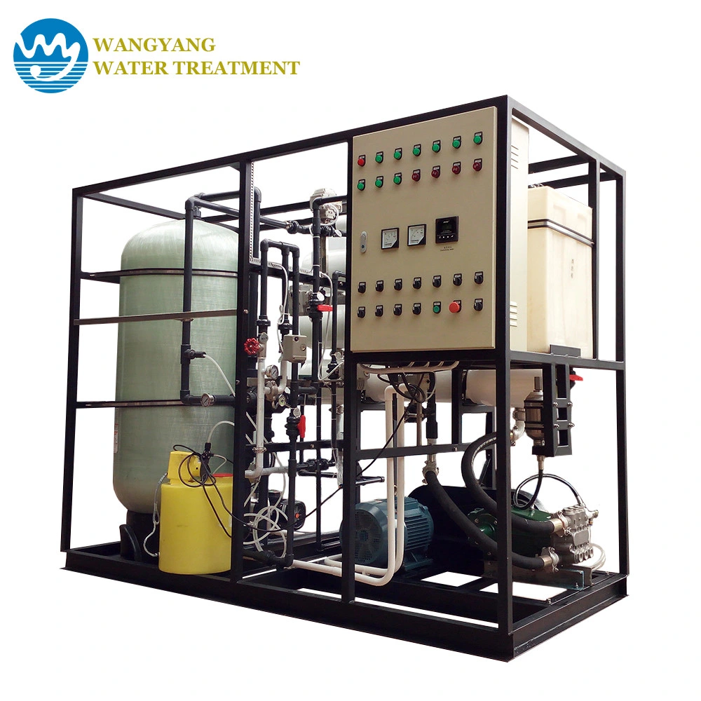 Zhuhai Wangyang Reverse Osmosis RO Sea Water Desalination Equipment 1-1000 Tons Per Day