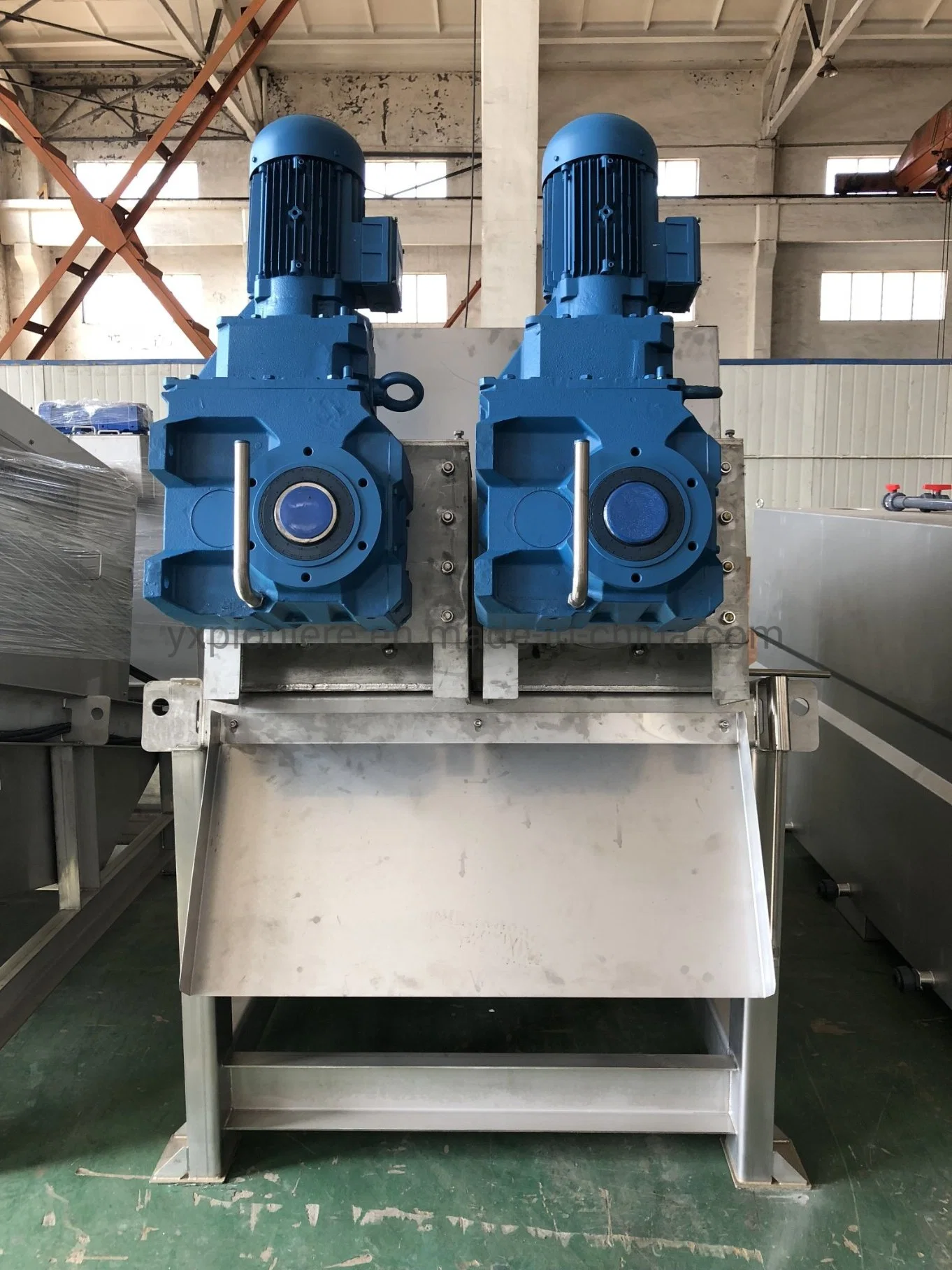 CE/ISO Sludge Dewatering Screw Filter Press Solids-Liquid Separation for Oily Sludge /Palm Oil Mill Effluent/Food/Oilfield/Sludge/Petroleum/Pome