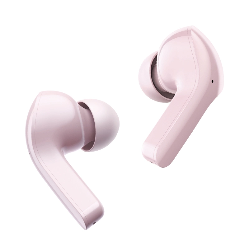 Acefast T6 TWS Wireless Bluetooth 5,2 Ohrhörer in-Ear Stereo Headset für Musikanrufe mit lichtdurchlässiger Ladetasche - Pink