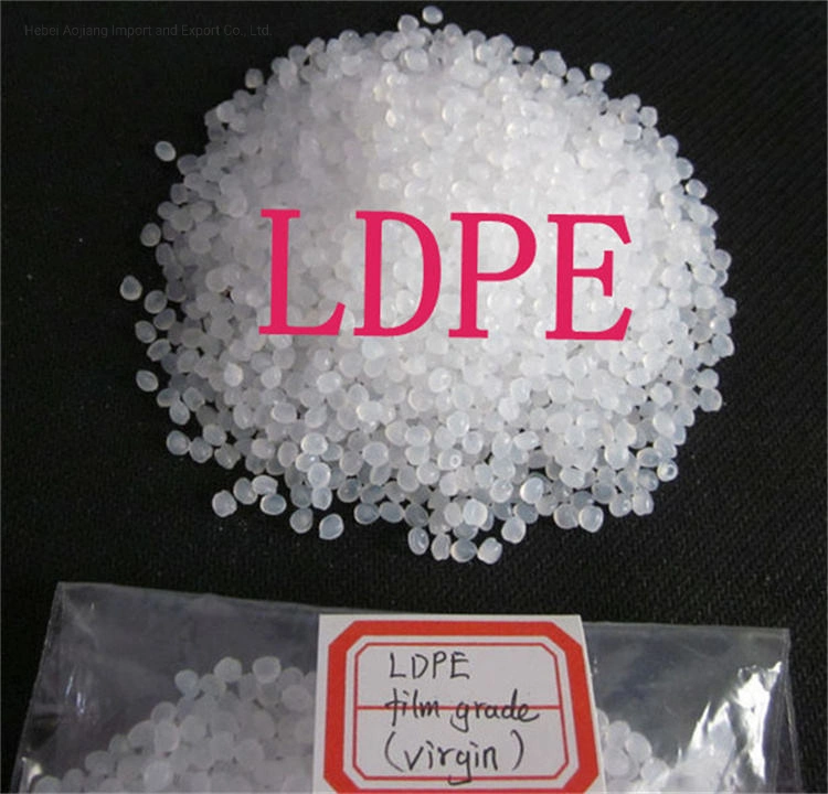 Virgin LDPE Granules Resin Pellets Injection Molding LDPE for Caps