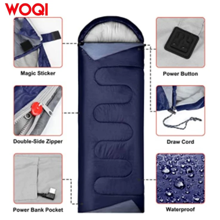 Woqi Outdoor Winter Travel Fashion Walking Waterproof Sleeping Bag