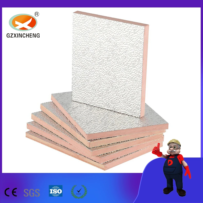 Fireproof Phenolic Foam Heat-Insulated Duct Board with Aluminum Foil