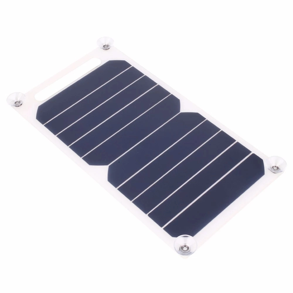 5W 6W 10W Panel de energía solar portátil Teléfono móvil USB Cargador