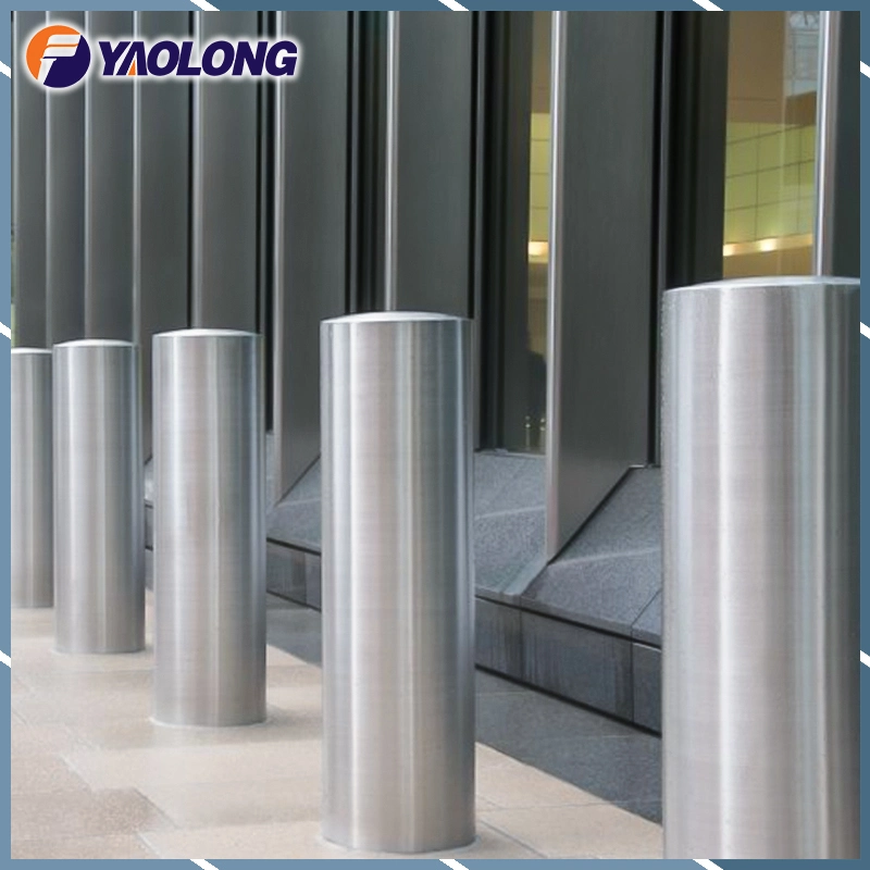 1200mm Easy Mounting 316 Stainless Steel Dome Bollard with Corrosion Resistance