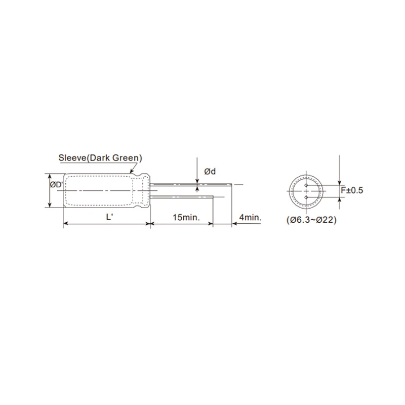 Calidad superior: Condensadores de la serie CD11ges de Aishi para un rendimiento electrónico superior