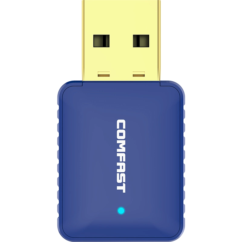 DONGLE USB sem fios BLUETOOTH 4.2 DE 650 Mbps DE 2,4 GHz, por grosso, CF-726b Placa de rede WiFi adaptador sem fios