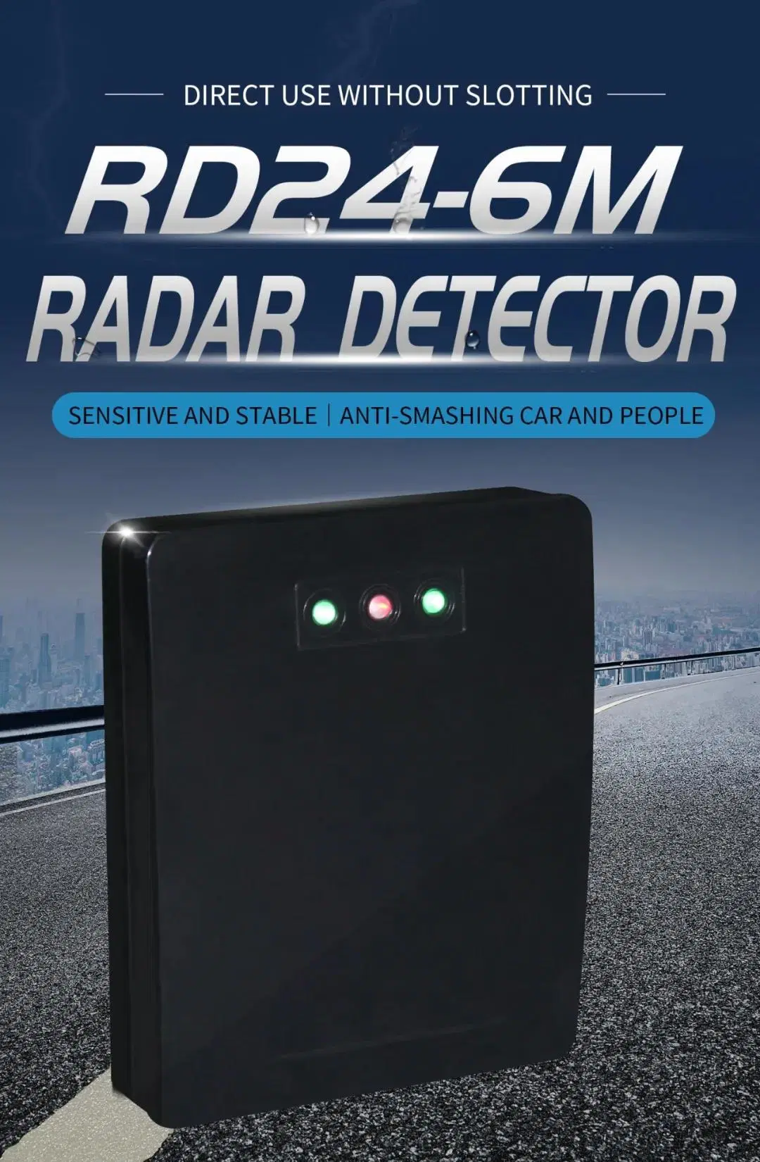 Sensor de radar de detección de intrusiones para la vigilancia del sistema de alarma