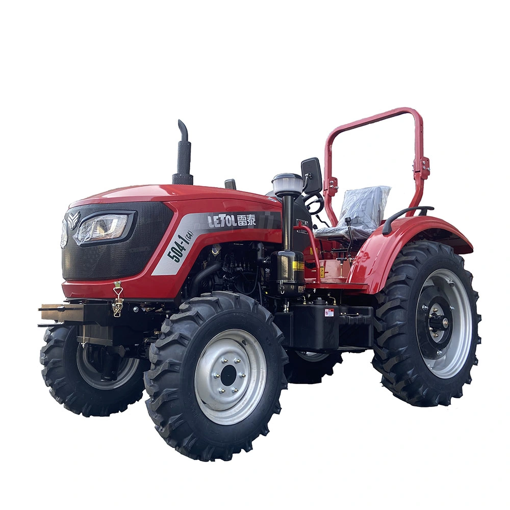 4X4 50HP pare-soleil équipement agricole tracteurs de bonne qualité