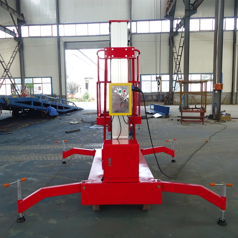 Single Post Hydraulic Aluminium Lift Table Load 150kg