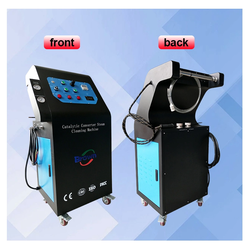 Brown Other Car Care Equipment Steam Cleaner DPF Catalyst Cleaning Machine Diesel Particulate Filter