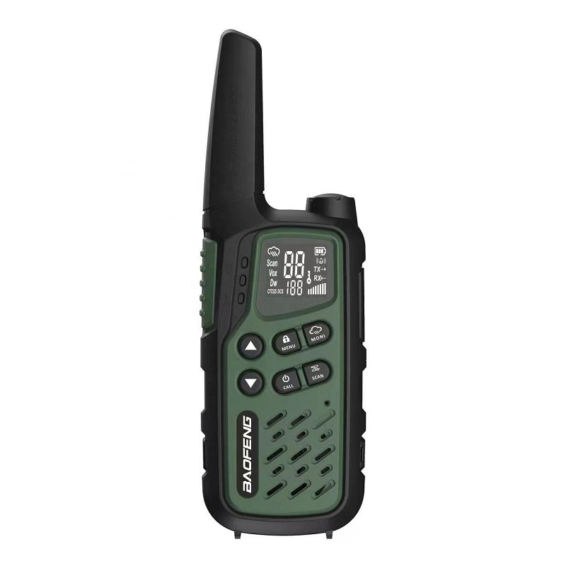 Baofeng T25 Emergency Strobe Light Call Alert Vox Wireless Walkie Talkie