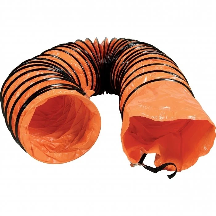 Litong Tear-Resistant PVC Tarpaulin Customized Size Waterproof Flexible Air Duct Hose Tube