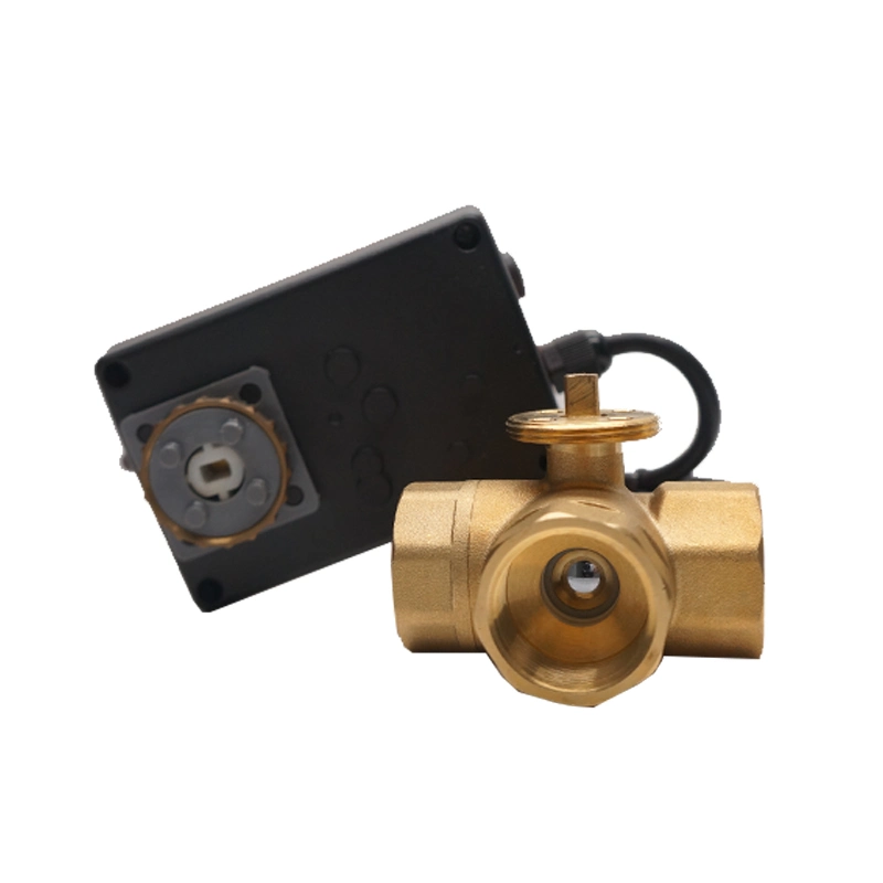 Winvall Water Treatment System Electric Brass Valves Industrial Equipment Motorized Ball Valve