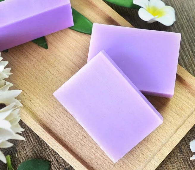 Savon biologique de haute qualité pour blanchissement de la peau Lavender fait main Savon fait main