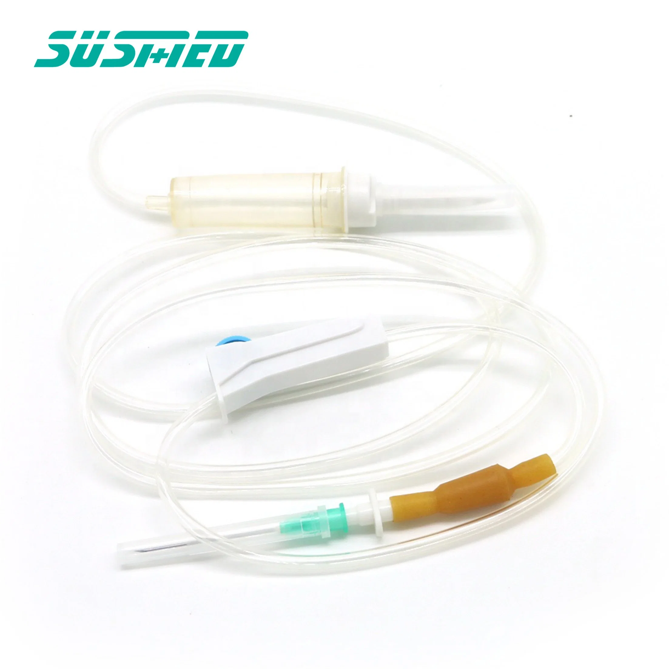 CE ISO Disposable IV Infusion Giving with Needle