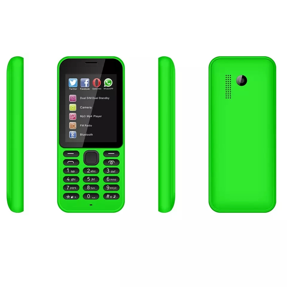 Feature Phone 2.4" Screen Bl-4c 800mAh Battery 215 Feature Phone Support for OEM Order