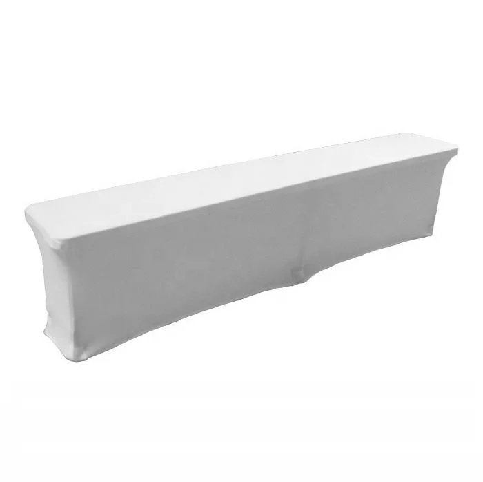 183cm en el exterior de Poliéster elástico Stretch decorativa simple Wedding Garden Bench cubre