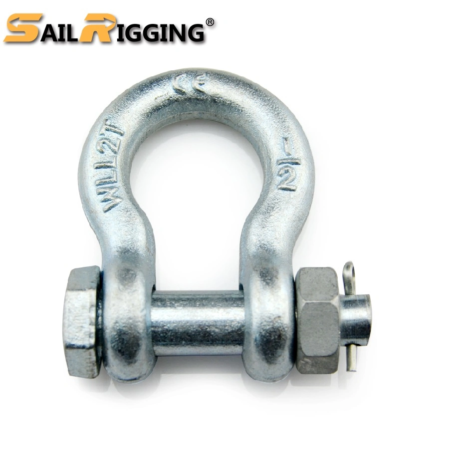 Steel Forged Galvanizing G2130 Anchor Shackle