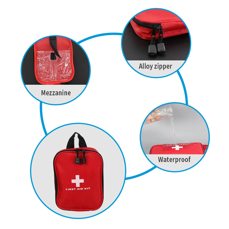 Driving Traveling Outdoor Home Using Red Portable Wholesale/Supplier Nurse Pouch