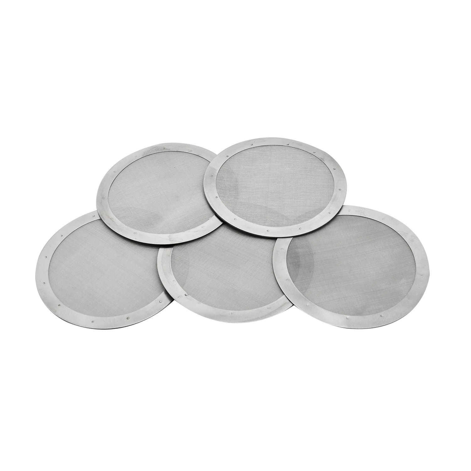 Stainless Steel Single Layer 20 Mesh Filter Disc Woth Aluminum Edge