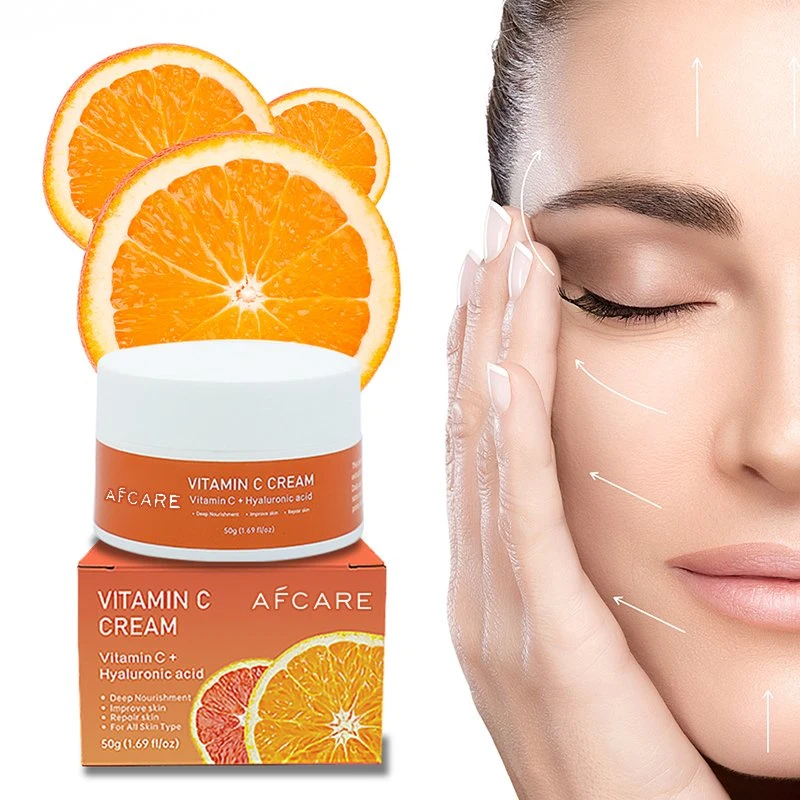 OEM/ODM Cuidado de la cara Papaya Natural VC Nourishing Whitening Belleza esencia Crema facial