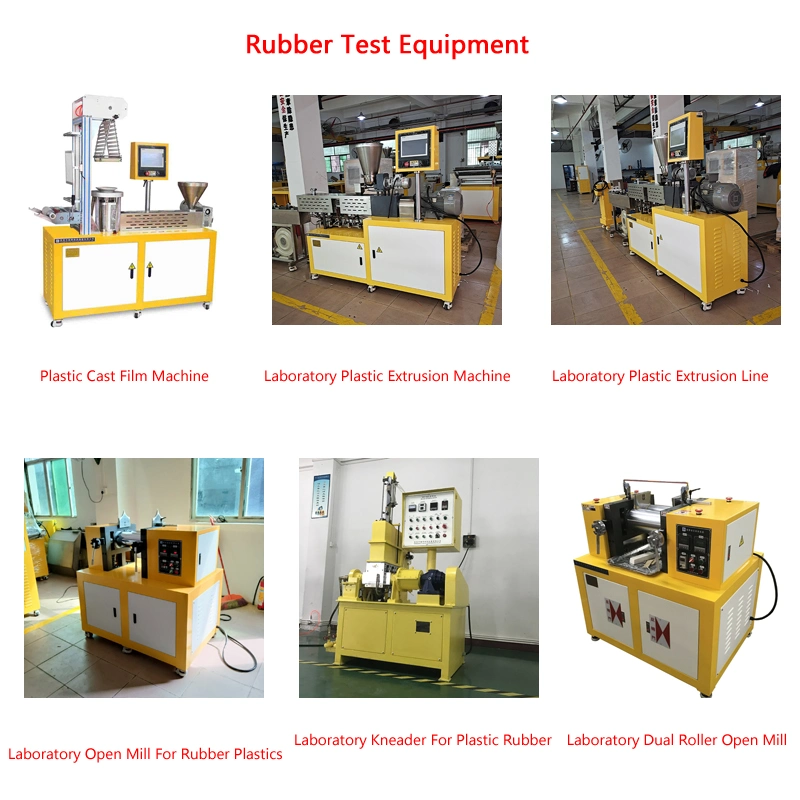 Laboratory Dual Roller Open Mill Rubber Plastic Test Equipment