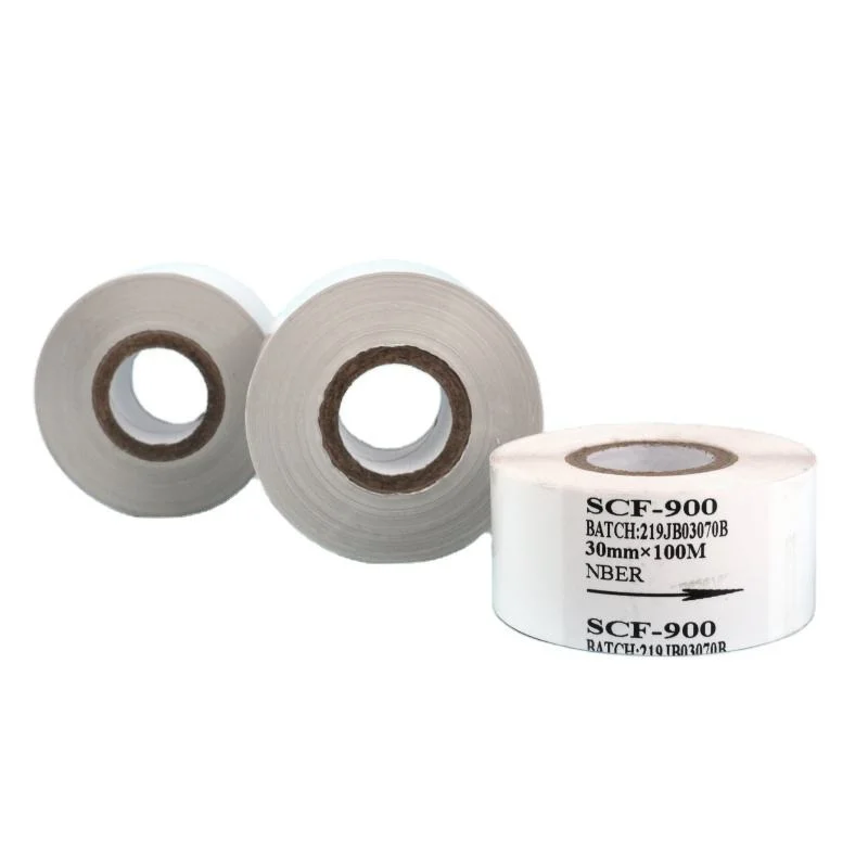 White Coding Ribbon Scf900 Thermal Transfer Ribbon Heat Transfer Ribbon