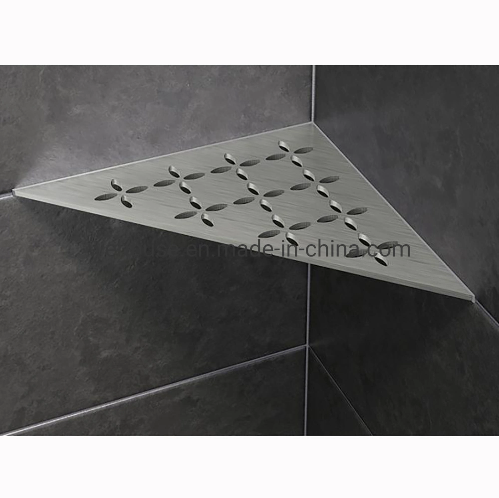 Adhesive Metal Bathroom Corner Rack Storage Shelves Wall Mount Shelf Stainless Steel Small Floating Holder Cabinet Accessories