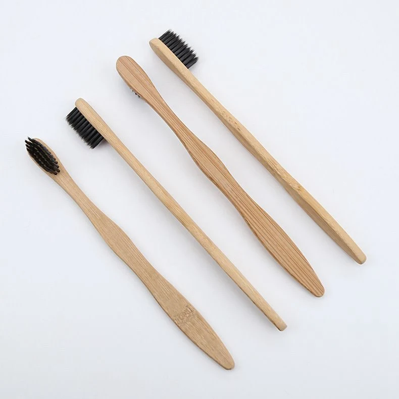 100% Eco-Friendly Natural Organic Soft Nylon Bamboo Toothbrush