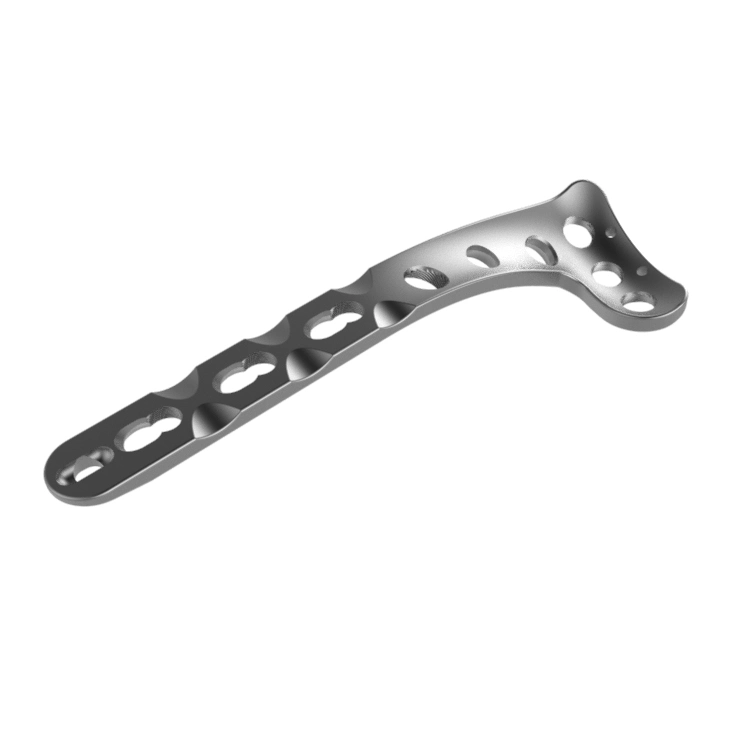 Proximal Lateral Tibial Titanium Locking Plate Orthopaedic Implants Large Locking Plate Bone Fracture