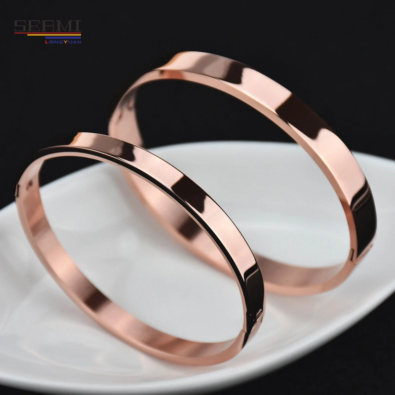 S925 Silver Fashion Jewelry Couple Open Bracelet