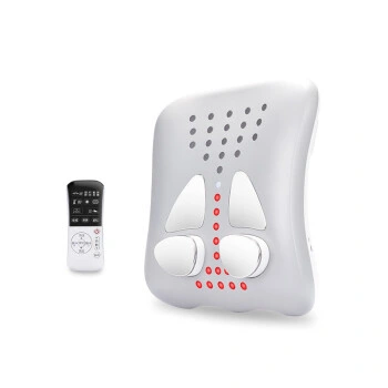 Basic Customization EMS Lumbar Traction Massager Back Pain Relief Hot Compress Lumbar Spine Support Massage Device